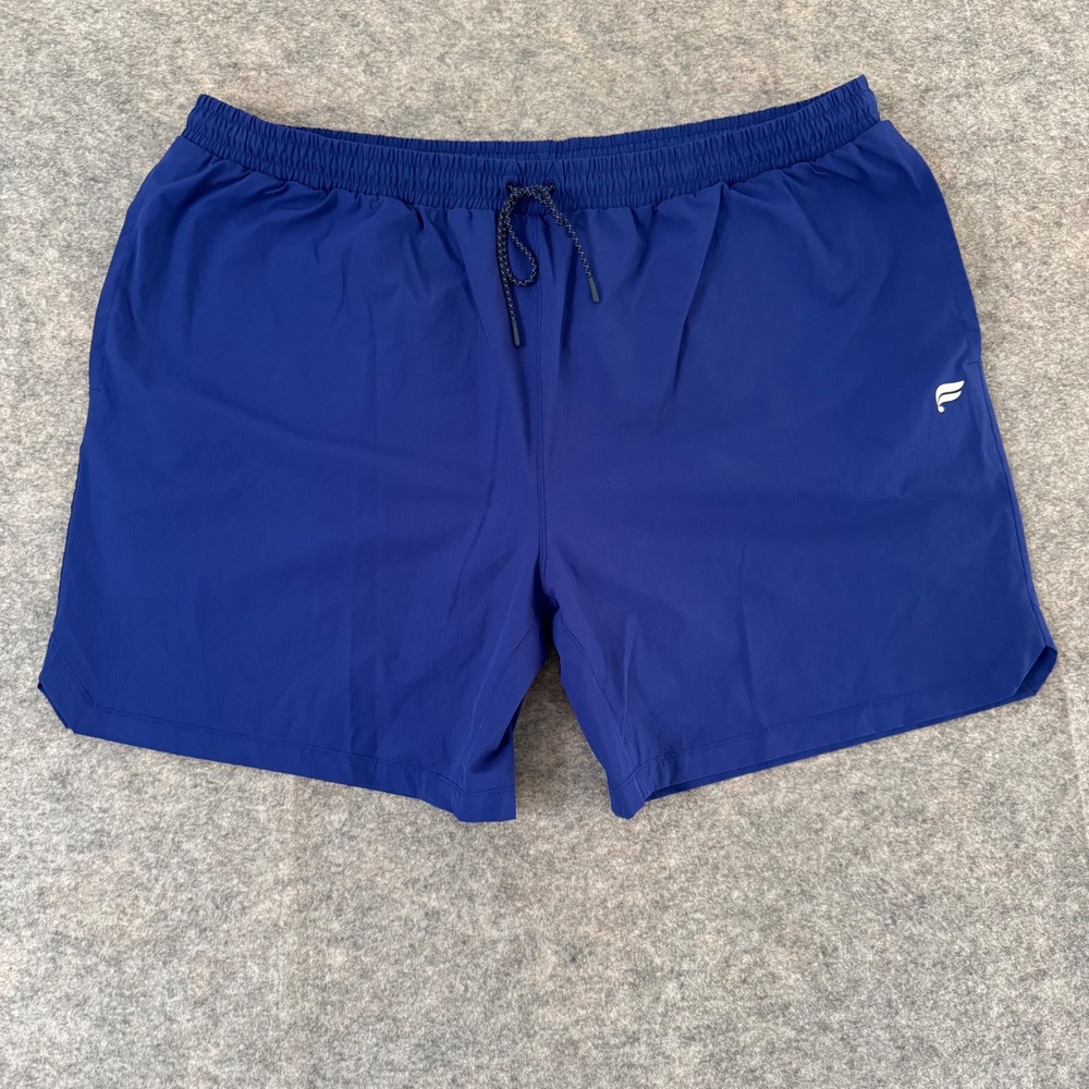 Fabletics 3X 7in Royal Blue Lined Athletic Men's The Swim Trunk Shorts SO2458528